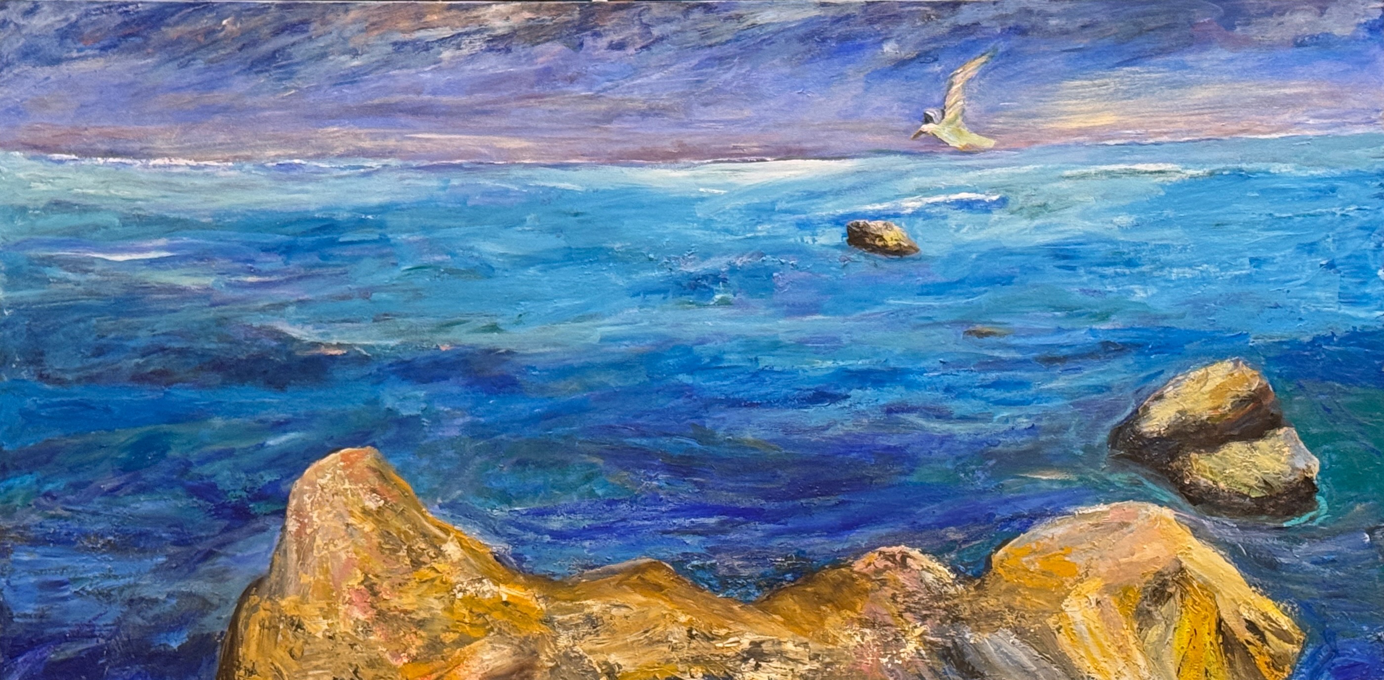 acrylic painting on canvas